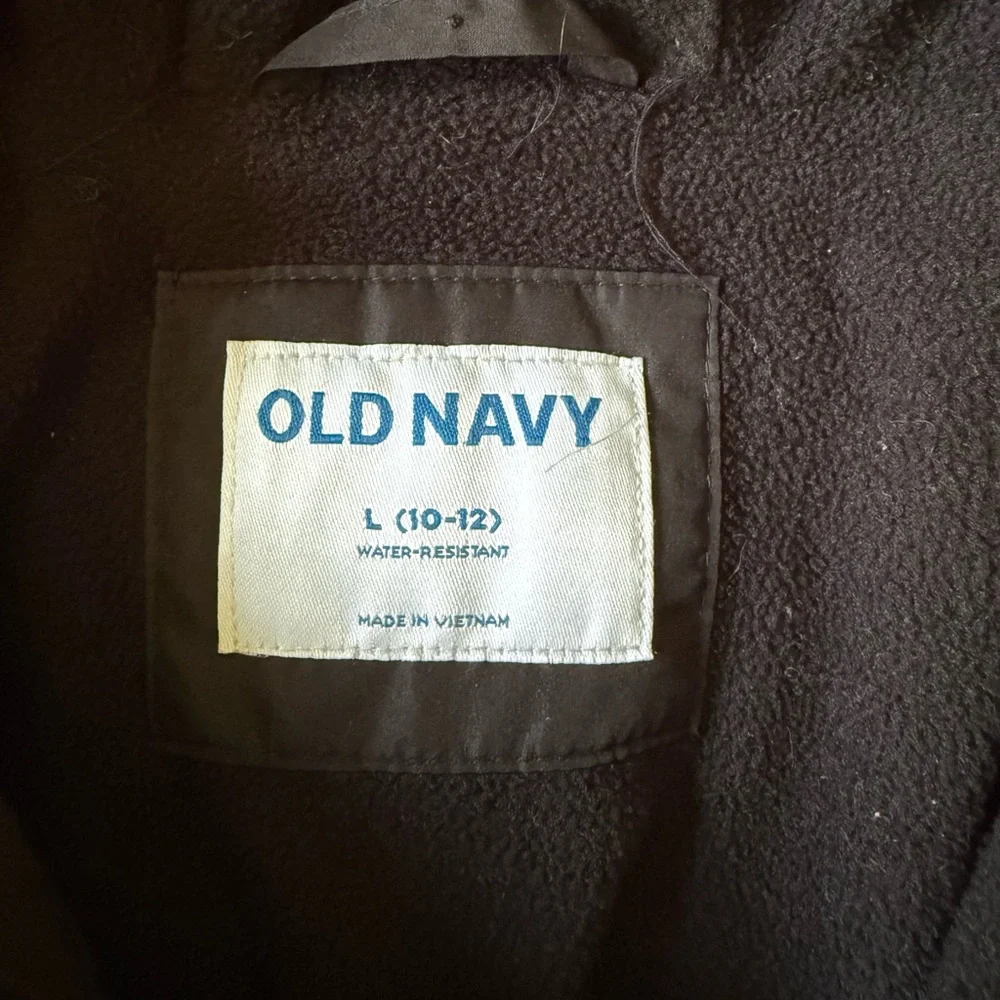 Old Navy Water Resistant Puffer Jacket SZ L